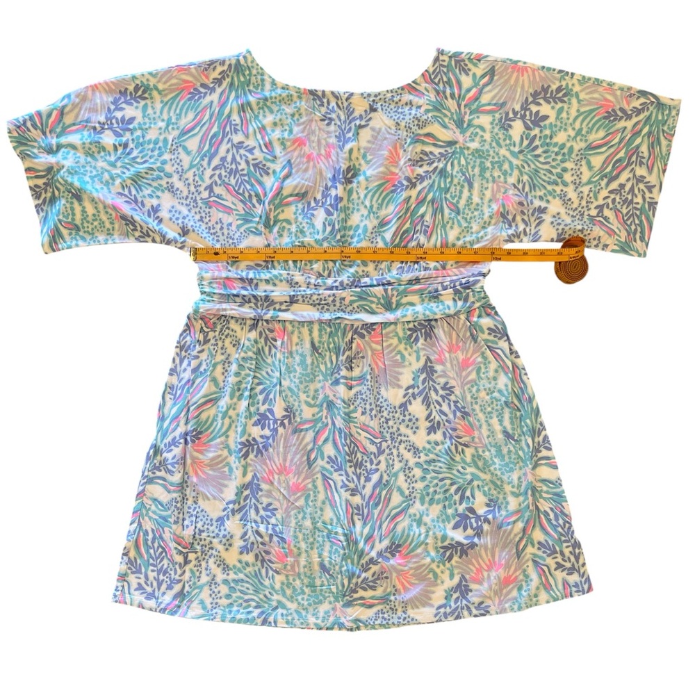 Lilly Pulitzer Parigi Boat Neck Romper Via Del Mar XL - Picture 5 of 11